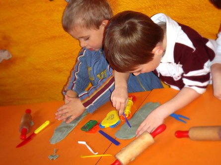 Kinder kneten
