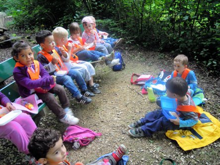 Kindergarten im Wald